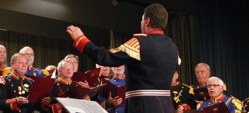 Bürgerwachchor mit Dirigent